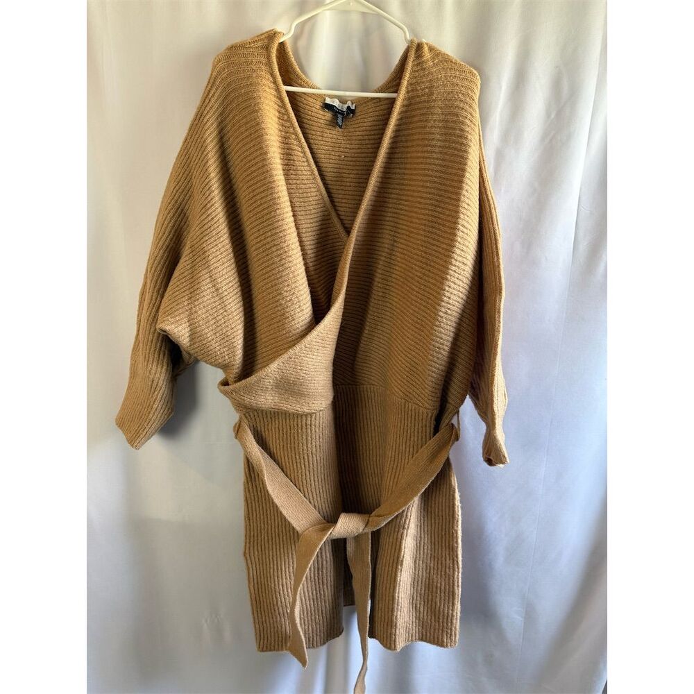 Eloquii Elements Plus Size 22 Beige Dolman Sleeve Sweater Dress